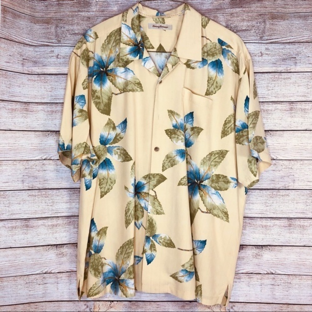 Tommy Bahama Silk Floral Shirt